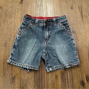 4/20$ Old Navy Baby Toddler Blue Denim Shorts size 18-24 months